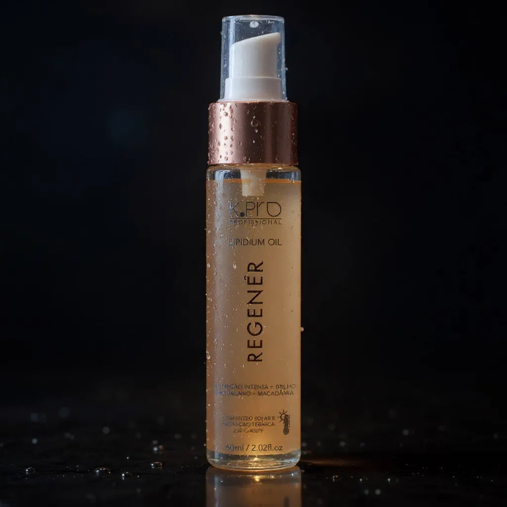 Regenér Lipidium Oil Óleo Capilar Brilho 60ml - K.Pro