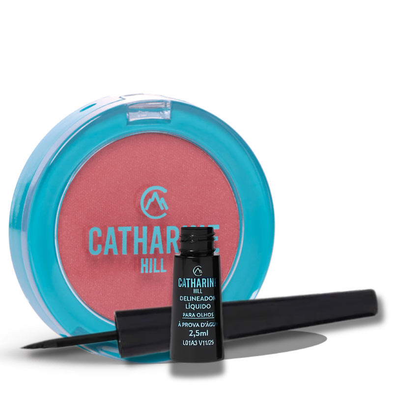 Kit Blush + Delineador Líquido Catharine Hill —