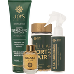 Kit Shampoo + Pilula Hair + Elixir Antiqueda + Leave-in