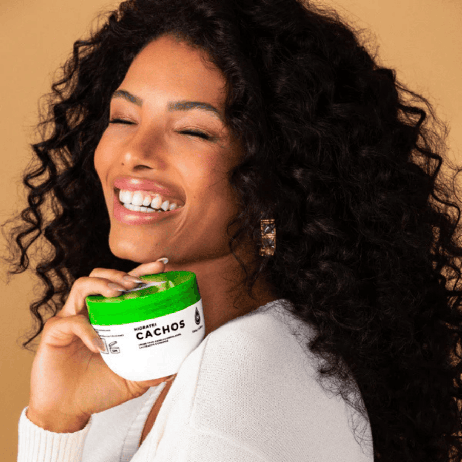 Kit Shampoo e Super Máscara Cachos Hidratei - Poderoso