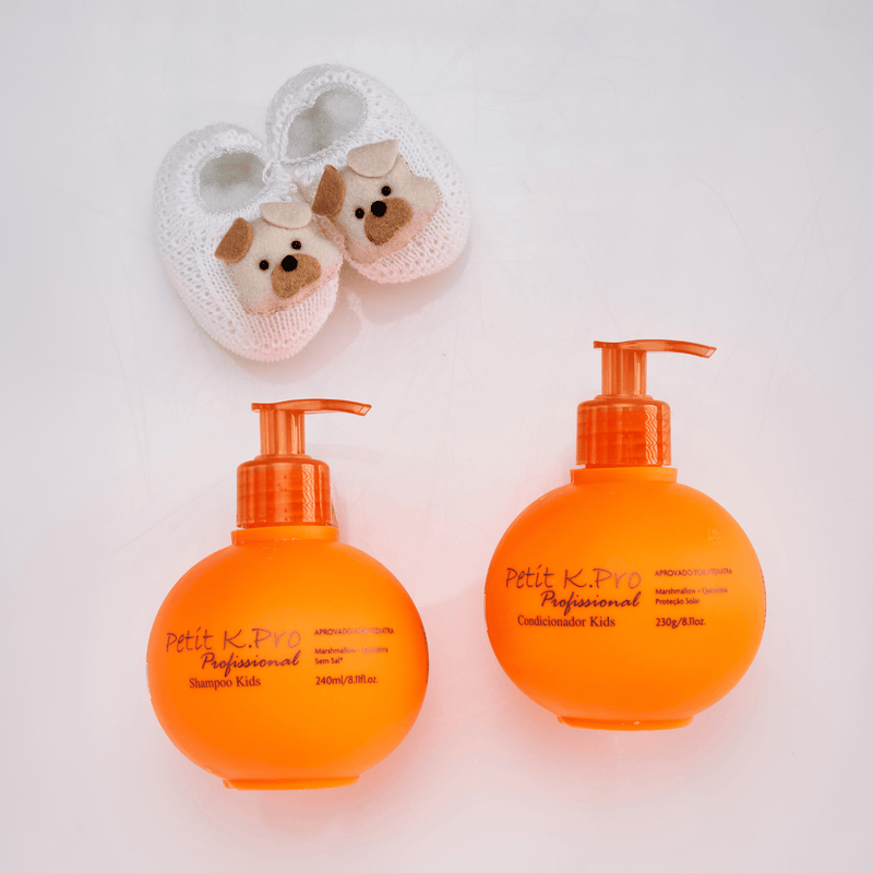Kit Cuidado Diário Infantil Shampoo e Condicionador + Loção