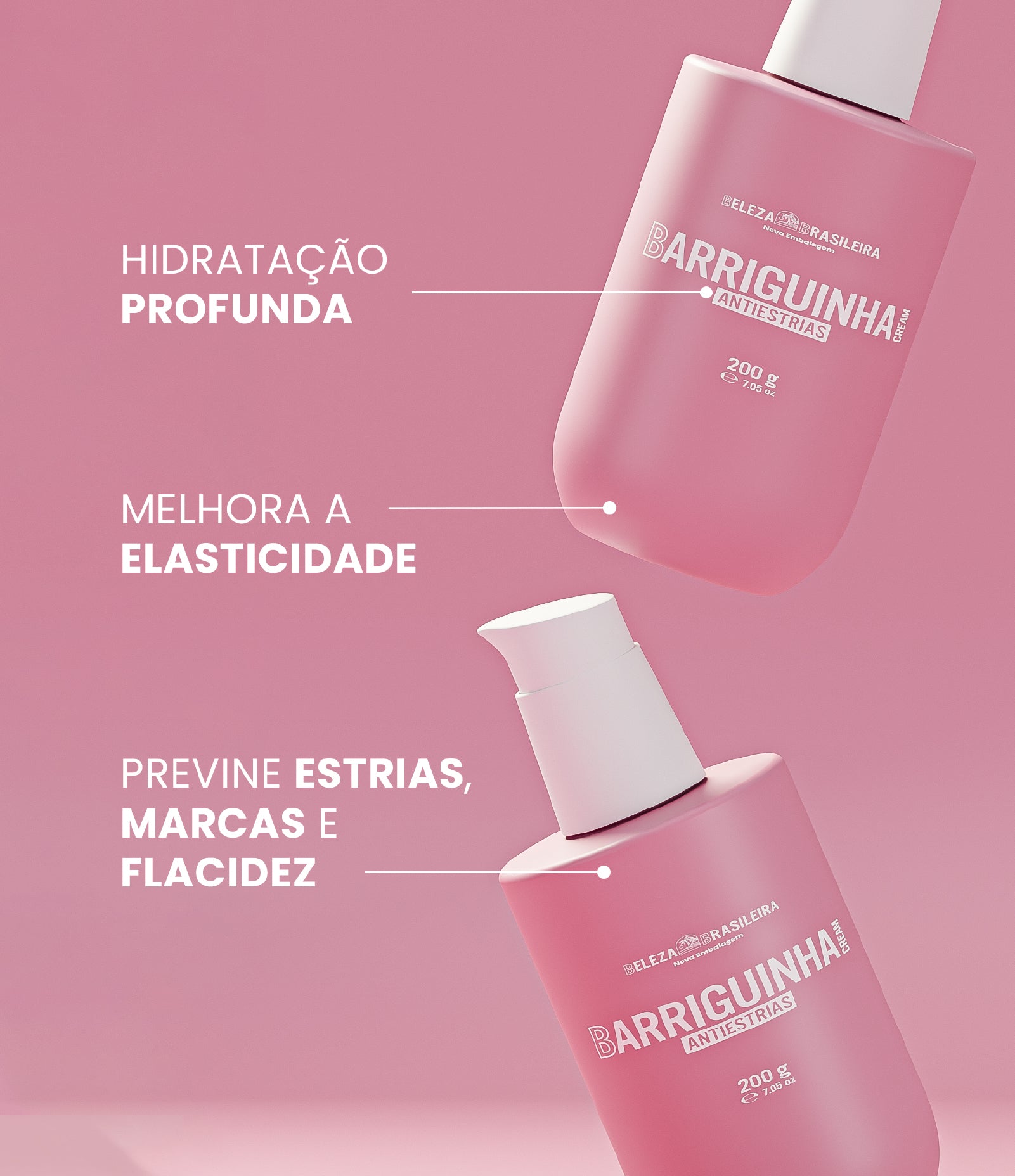 Kit Barriguinha Antiestrias + Iogurte Corporal