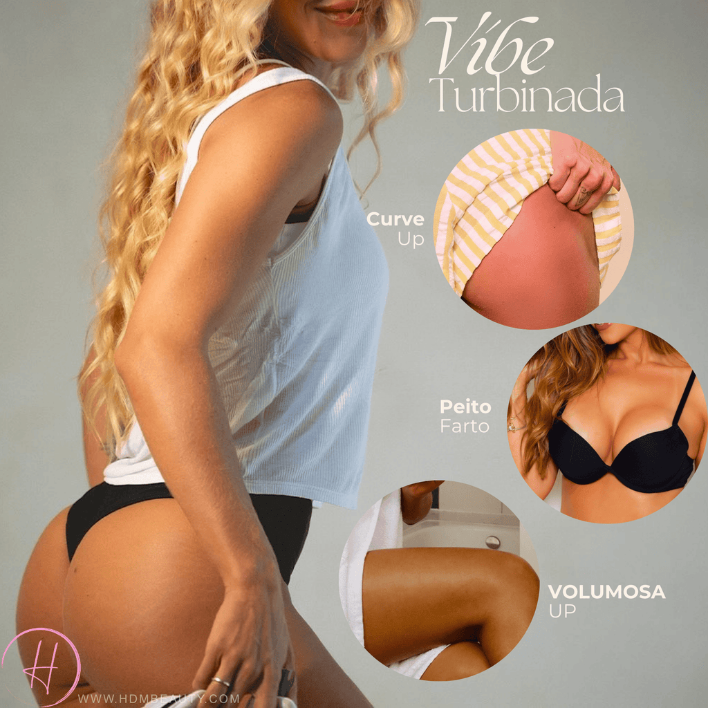 Fluido Volumizador de Seios e Bumbum Leave-in Corporal - 180ml DN