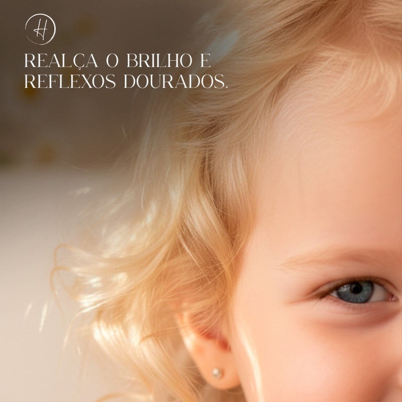 Kit Kids Leave-in e Shampoo Petit + Camomila Gel Corporal