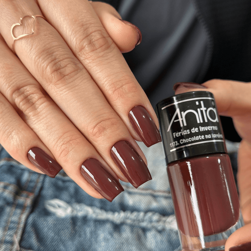 Kit 9 Esmaltes Anita Cores Mais Vendidas Coleção + Brinde