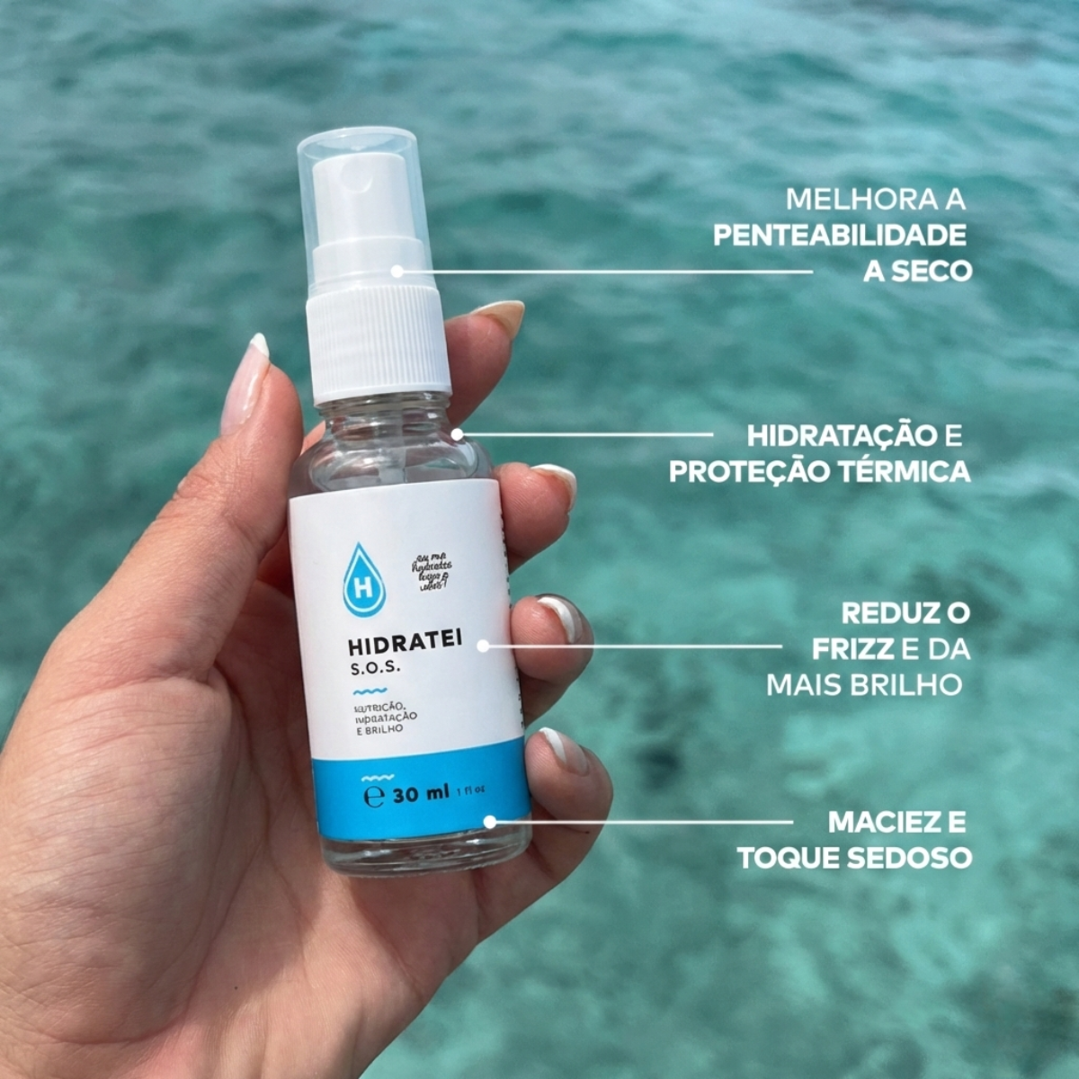 Kit Travel Size Completo - Shampoo + S.O.S Leave-in + Loção