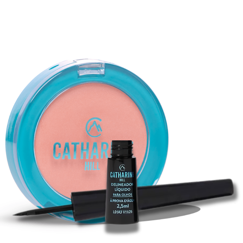 Kit Blush + Delineador Líquido Catharine Hill —