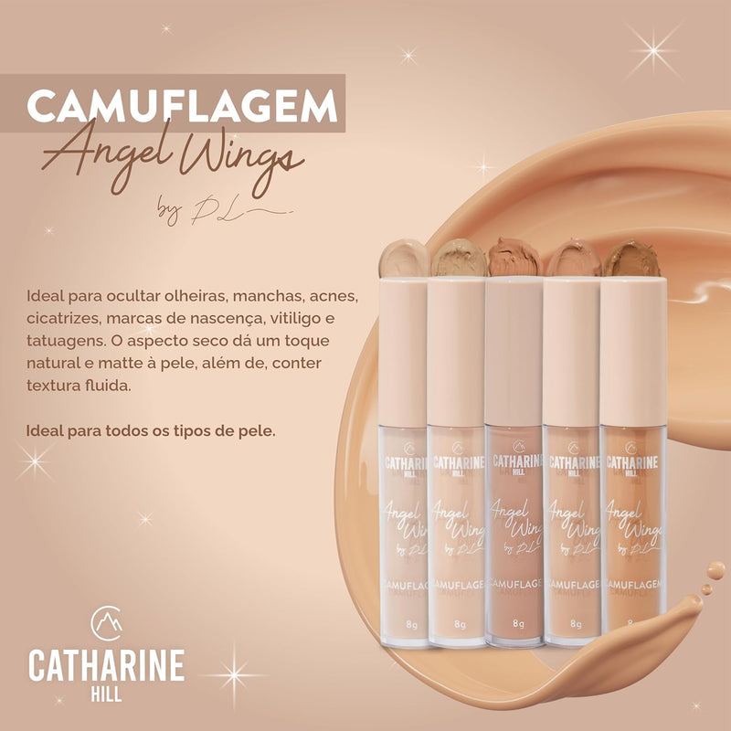 Kit Make Básica Pro (Bolsa Brinde) - Corretivo + Batom + Pó
