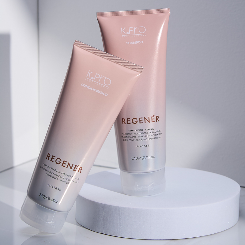 Kit Regenér Absoluta - Shampoo + Máscara + Óleo Lipidium