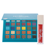 Kit Paleta 30 Cores + Batom Catharine Hill — Escolha o Batom