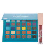 Kit Paleta 30 Cores + Batom Catharine Hill — Escolha o Batom