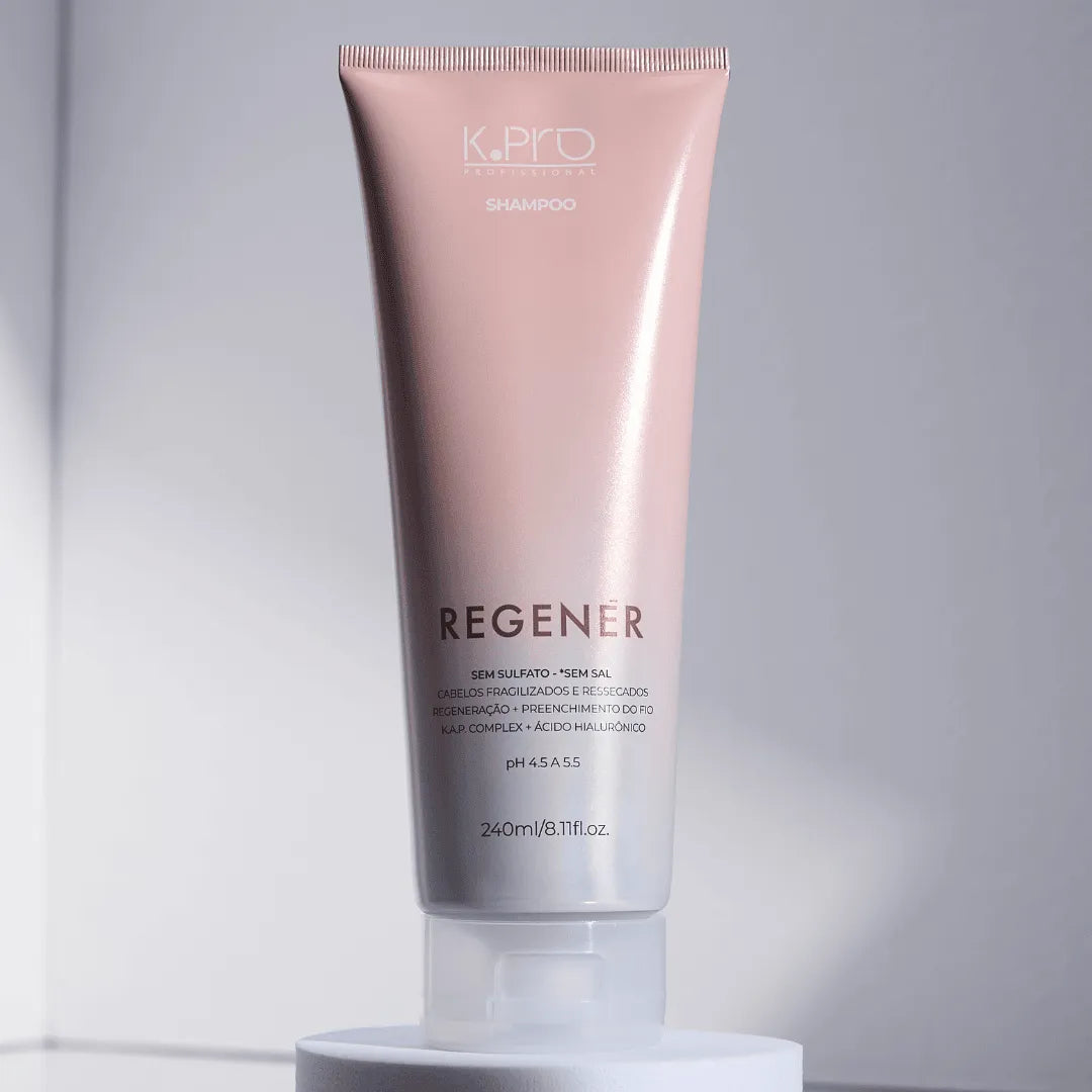 Regenér Shampoo Cabelo Ressecados Frágeis 240ml - K.Pro