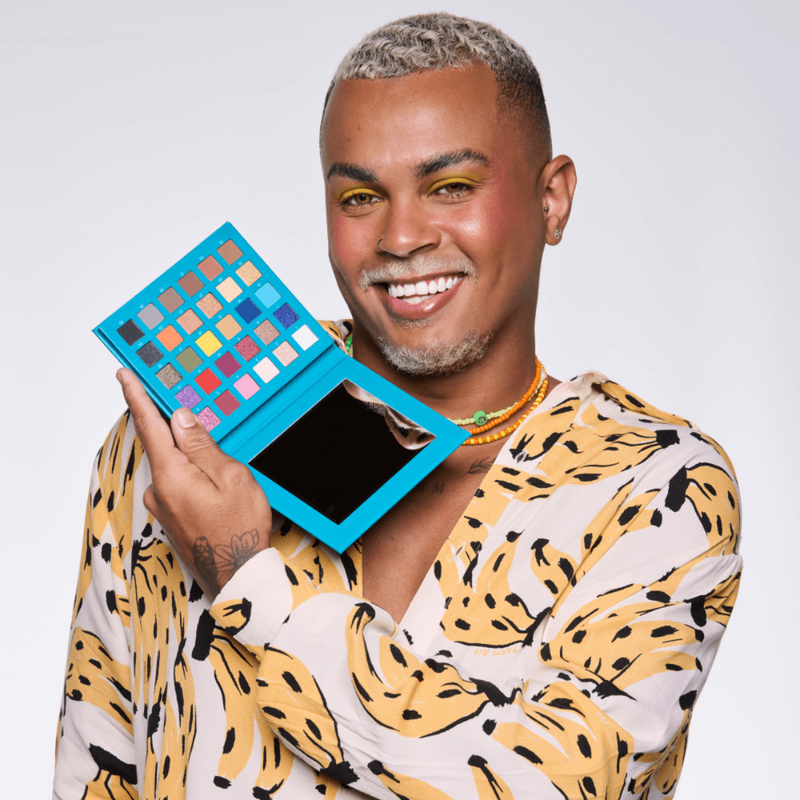 Kit Paleta 30 Cores + Batom Catharine Hill — Escolha o Batom