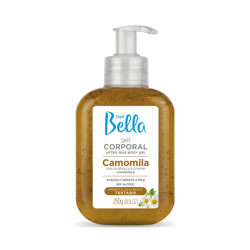 Gel Corporal Camomila - 250g Depil Bella