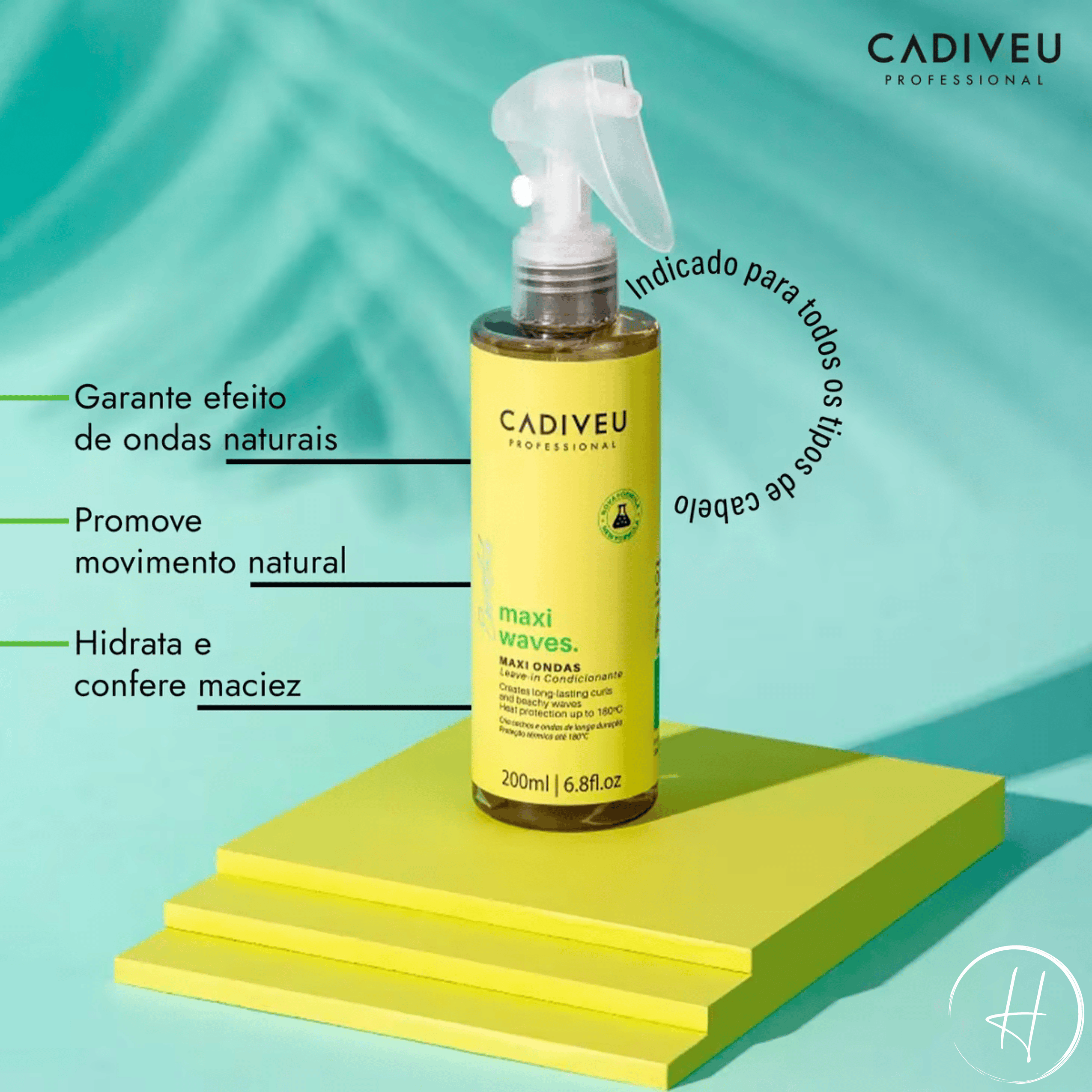 Cadiveu Professional Essentials Maxi Ondas - Leave-in 200ml