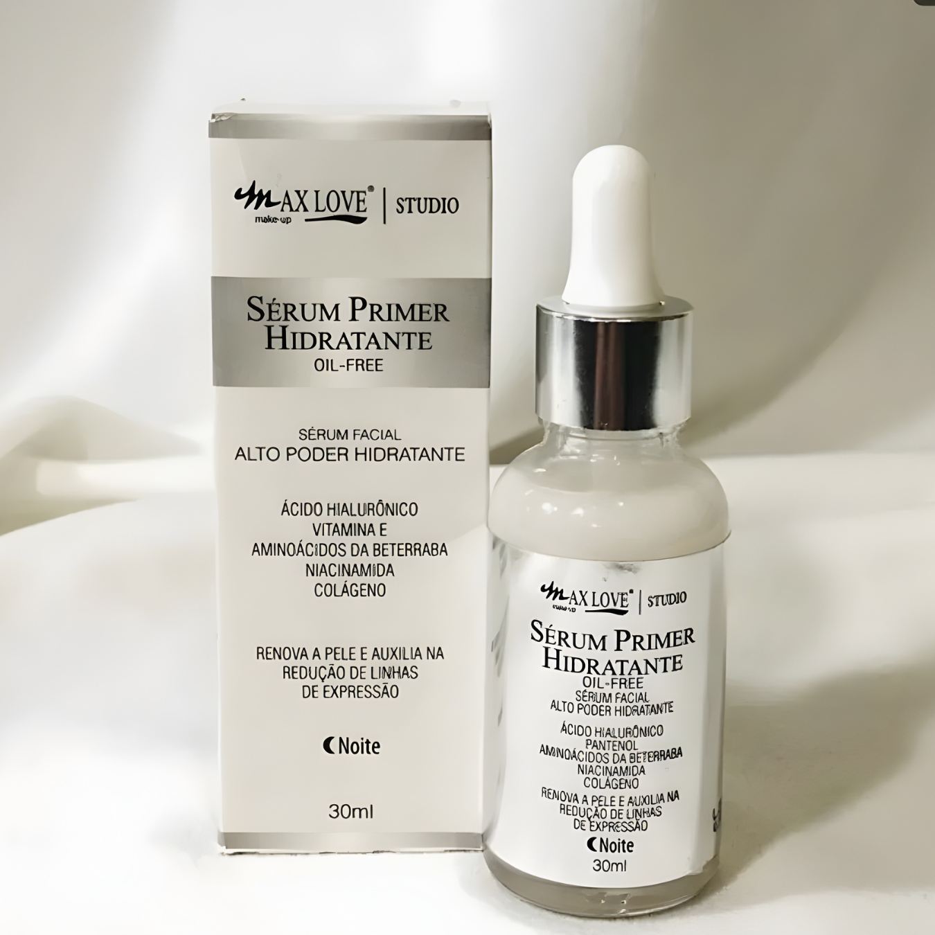 Sérum Primer Hidratante Oil-Free Refrescante - Max Love