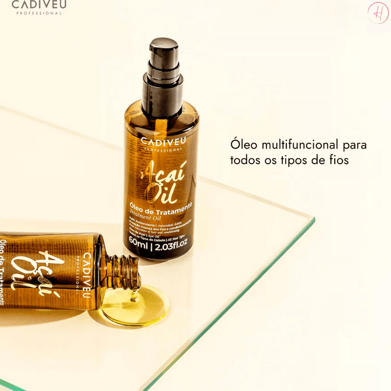 Kit Cadiveu - Leave-in Bye Frizz + Spray Açaí Oil Capilar