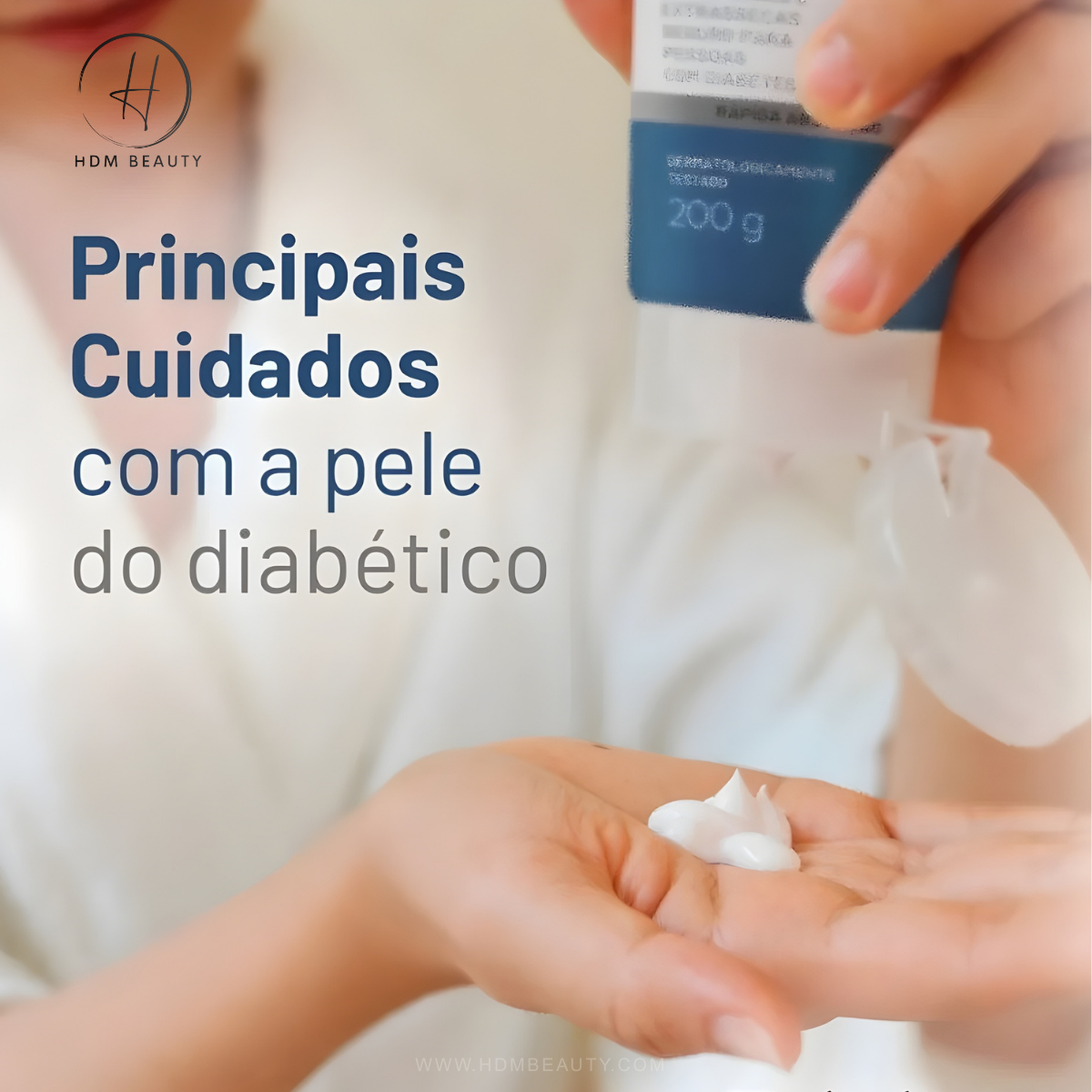 Creme Diabet Hidratante Corporal - 200g Raavi