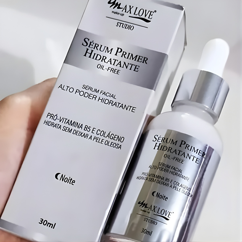 Sérum Primer Hidratante Oil-Free Refrescante - Max Love