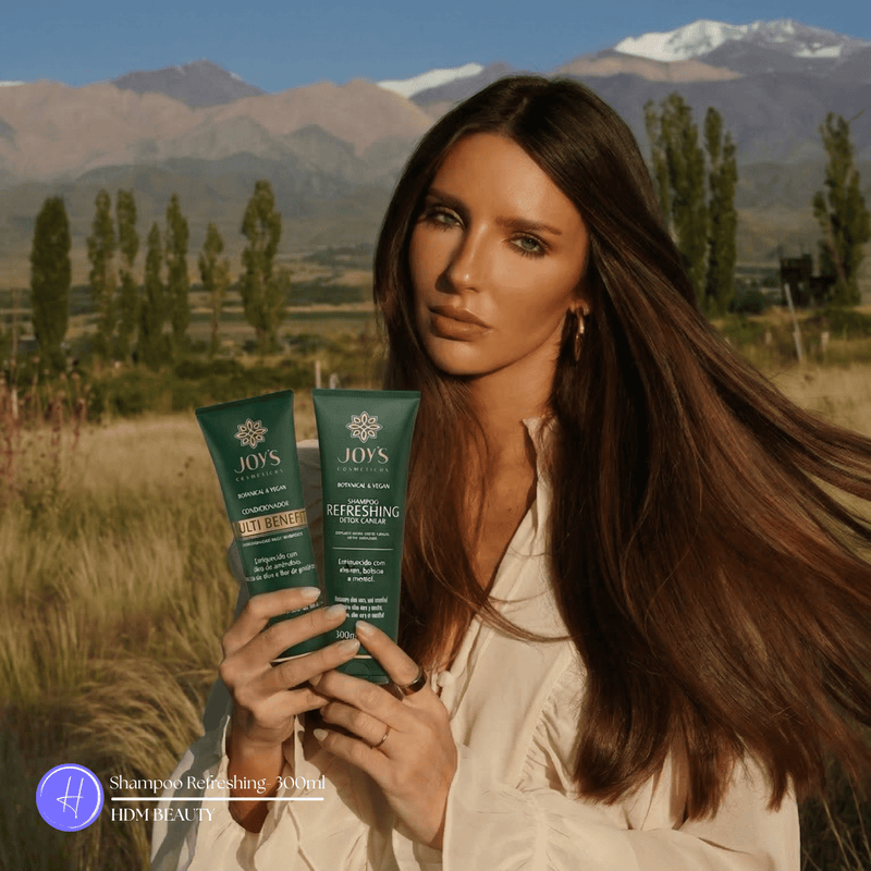 Shampoo Refreshing Anti Oleosidade Limpeza Profunda - JOYS
