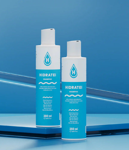 Kit Shampoo Cronograma Capilar Hidratei Cabelo