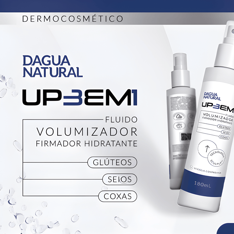 Fluido Volumizador de Seios e Bumbum Leave-in Corporal - 180ml DN