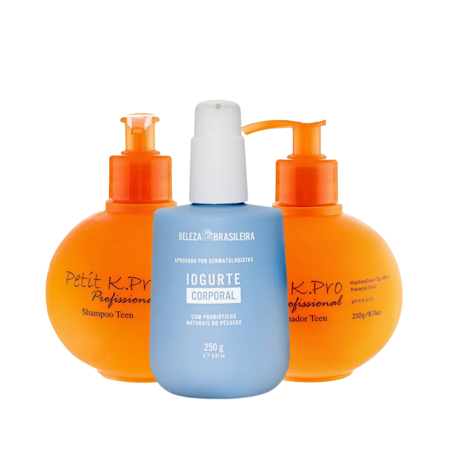 Kit Cuidado Diário Infantil Shampoo e Condicionador + Loção