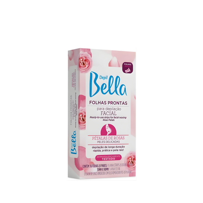 Folha Pronta para Depilação Facial 16 Fls - ‎Depil Bella