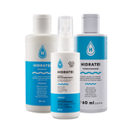 Kit Travel Size Hidratei Shampoo e Condicionador + Leave-in