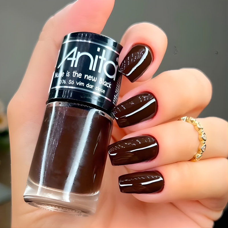 Kit 9 Esmaltes Anita Cores Mais Vendidas Coleção + Brinde