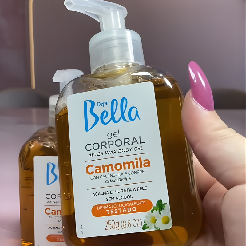 Kit Kids Leave-in e Shampoo Petit + Camomila Gel Corporal