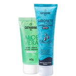 Kit Carvão Ativado Detox + Gel Aloe Vera