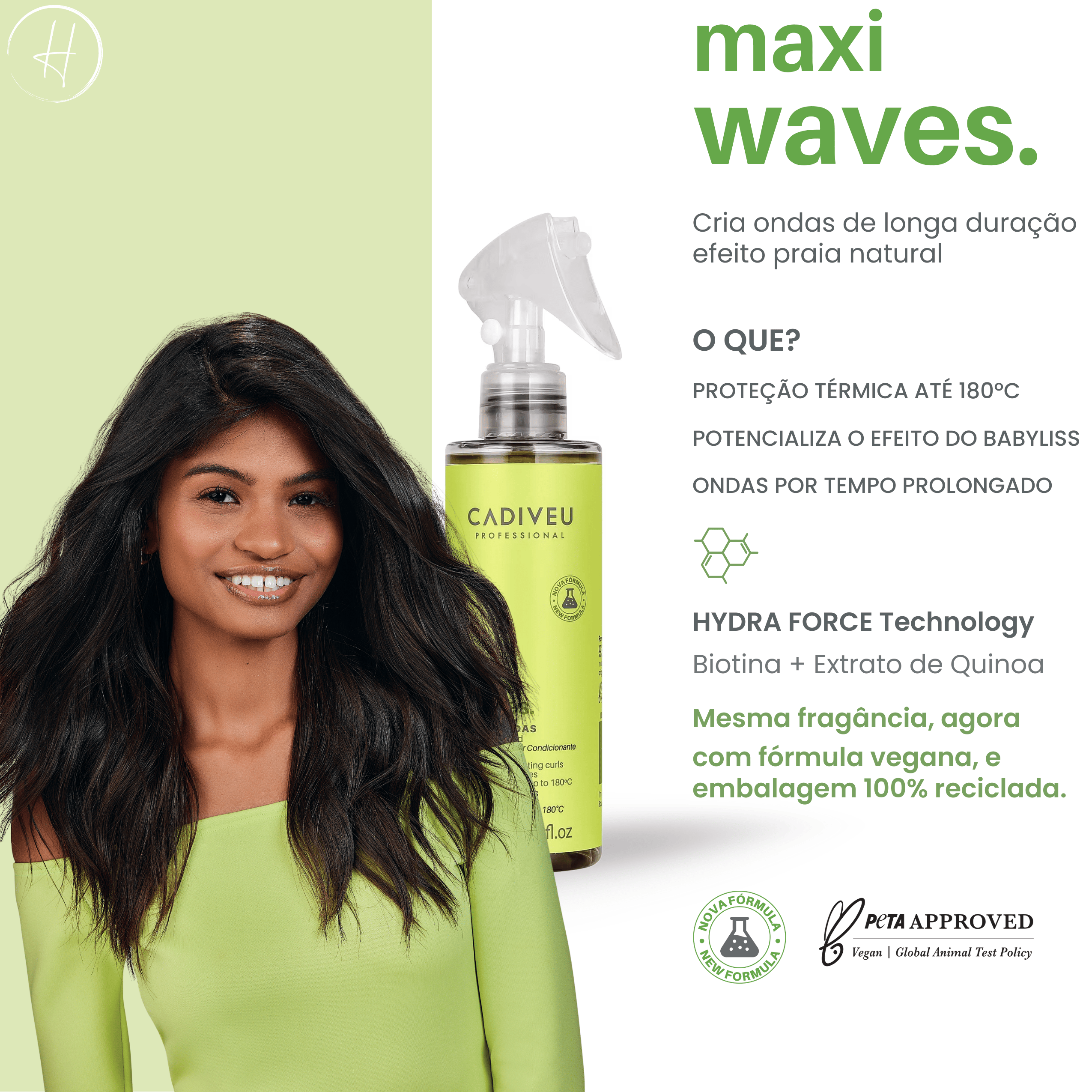Cadiveu Professional Essentials Maxi Ondas - Leave-in 200ml