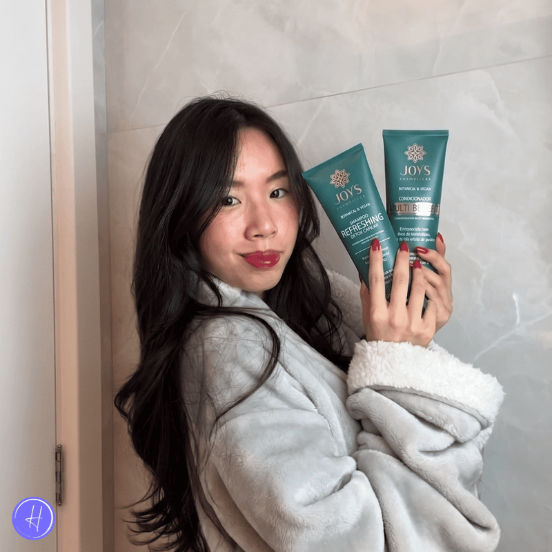 Kit Shampoo e Condicionador Vegano + Antiqueda Elixir Dubai