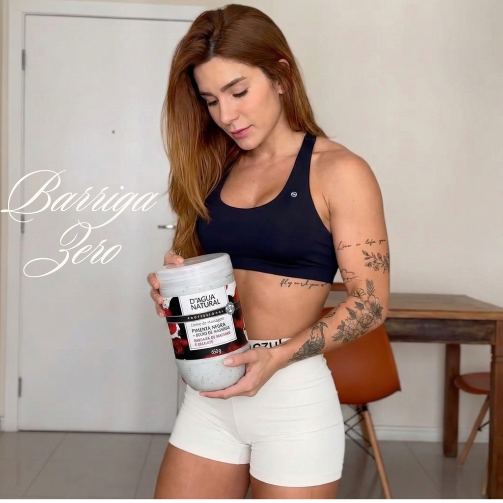 Barriga Trincada Creme - Pimenta Negra Termo Ativa 650g