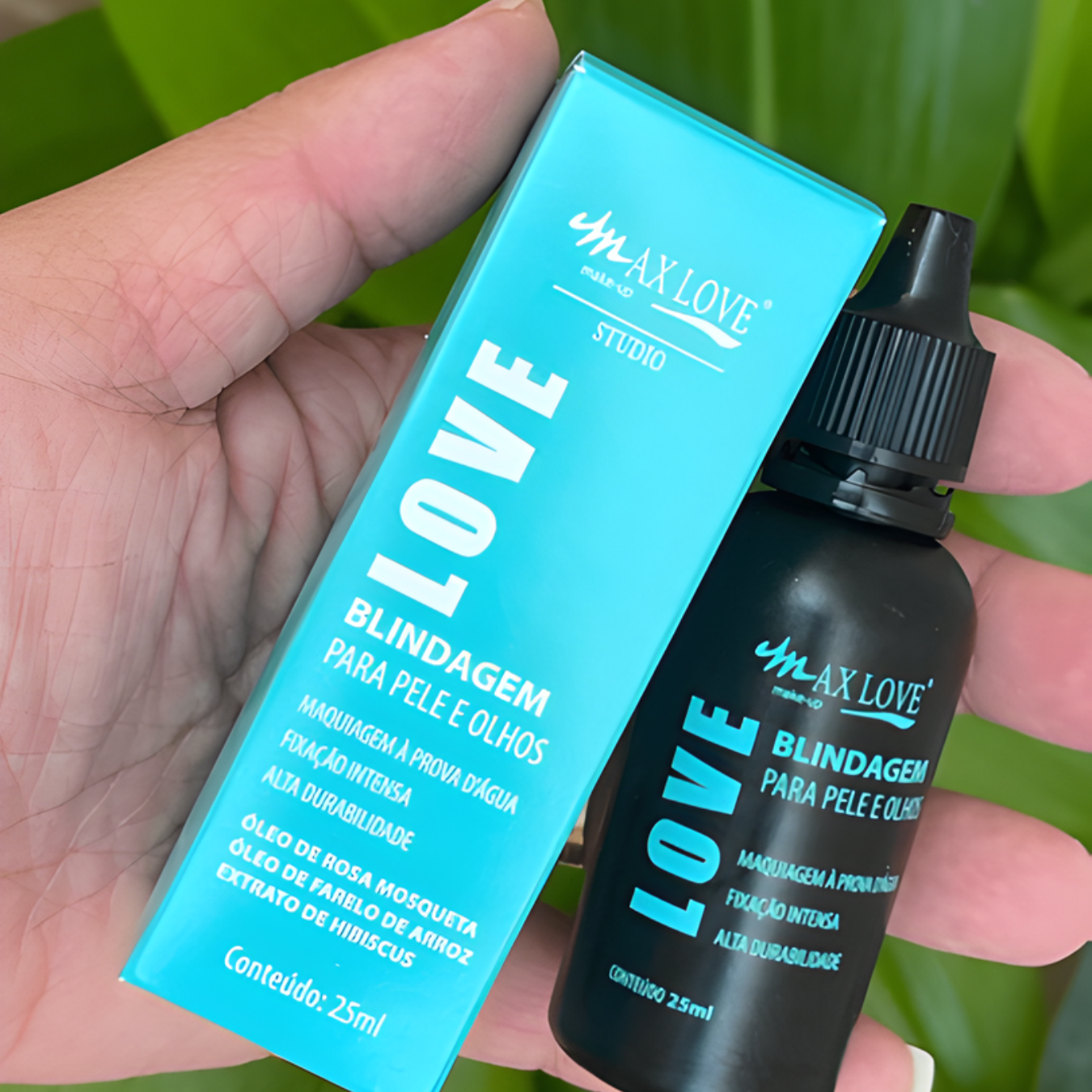 Blindagem para Pele e Olhos - Max Love