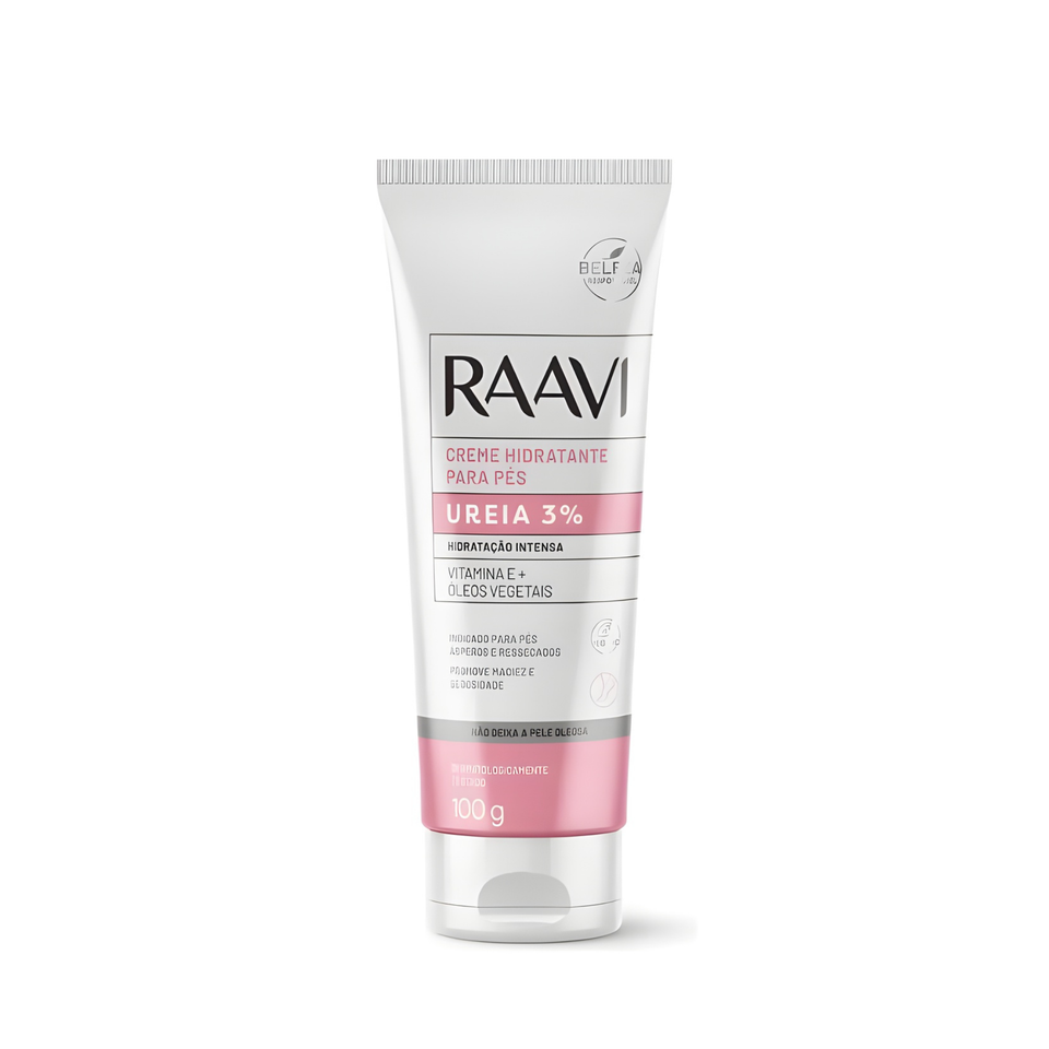 Creme Hidratante para Pés - 100g Raavi