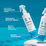 Kit Hidratei Shampoo e Cond. + Spray Leave-in + Brinde