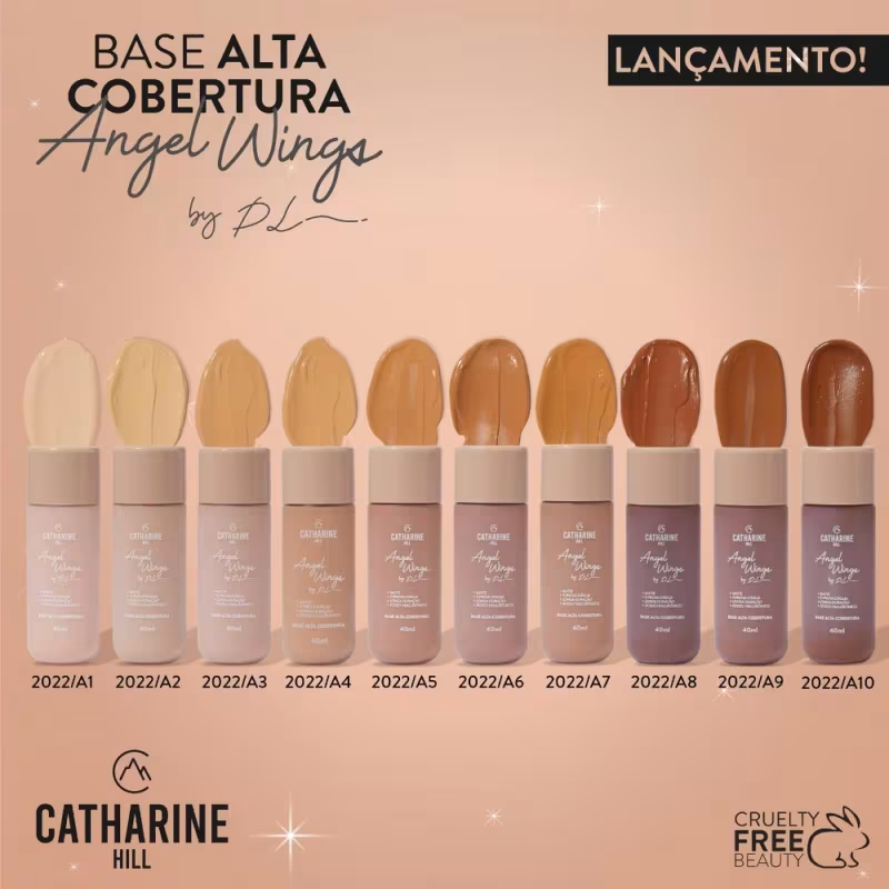 Base Alta Cobertura Facial Angel Wings - Catharine Hill