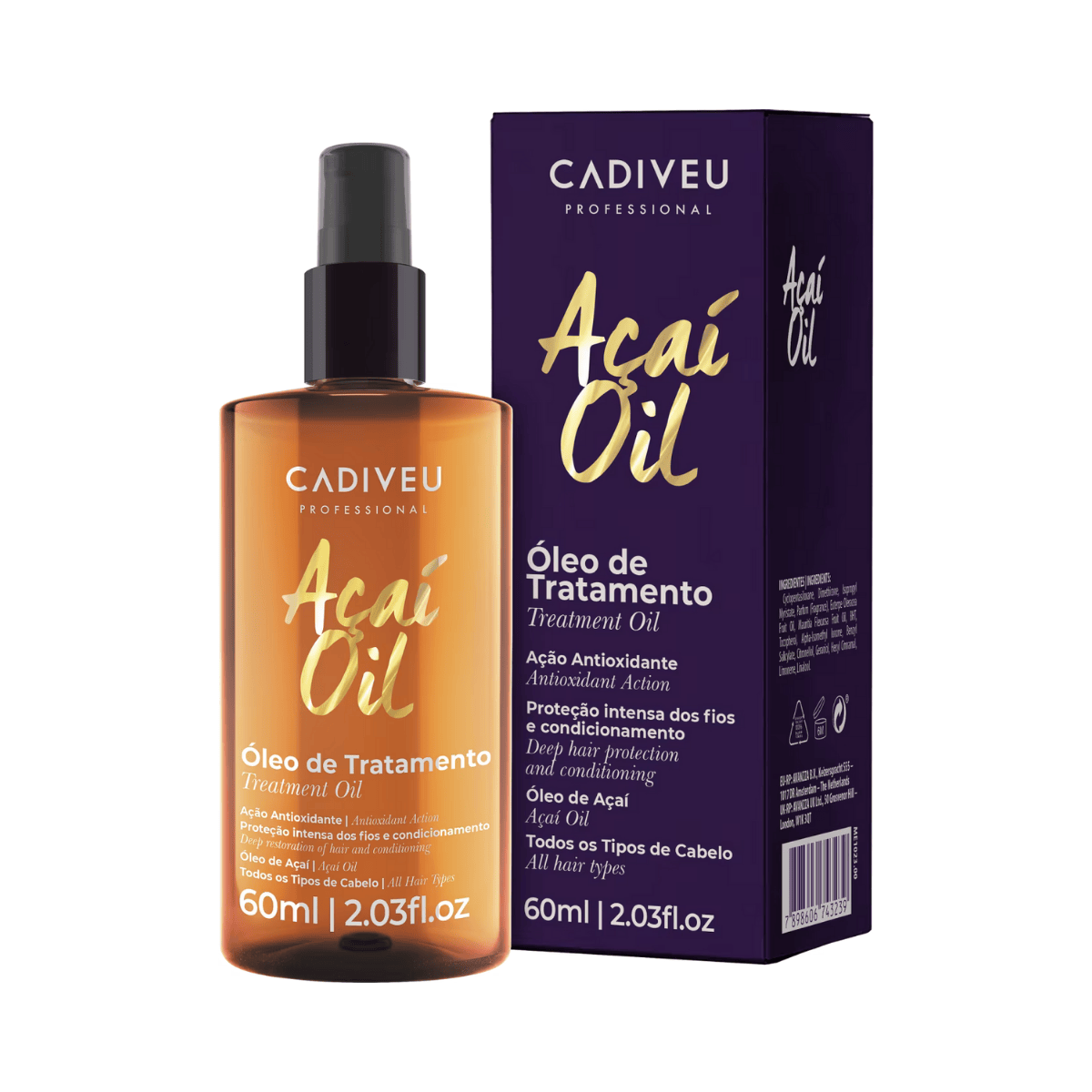 Cadiveu Professional Açaí Oil - Óleo Capilar 60ml