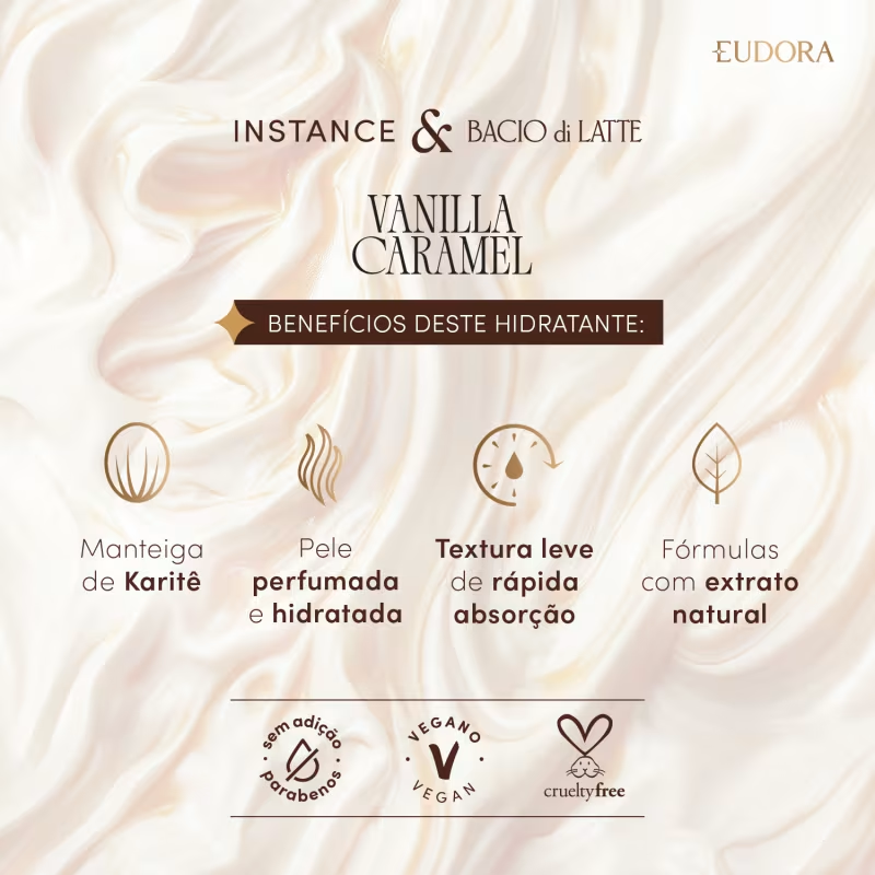 Creme Hidratante Corporal Instance Karité 400ml - Eudora