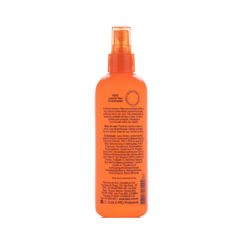 Petit Leave-in Teen Condicionador Infantil 200ml - K.Pro