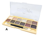 Paleta De Sombras Mia Make Chocolate Mix 12 Cores Para Olhos