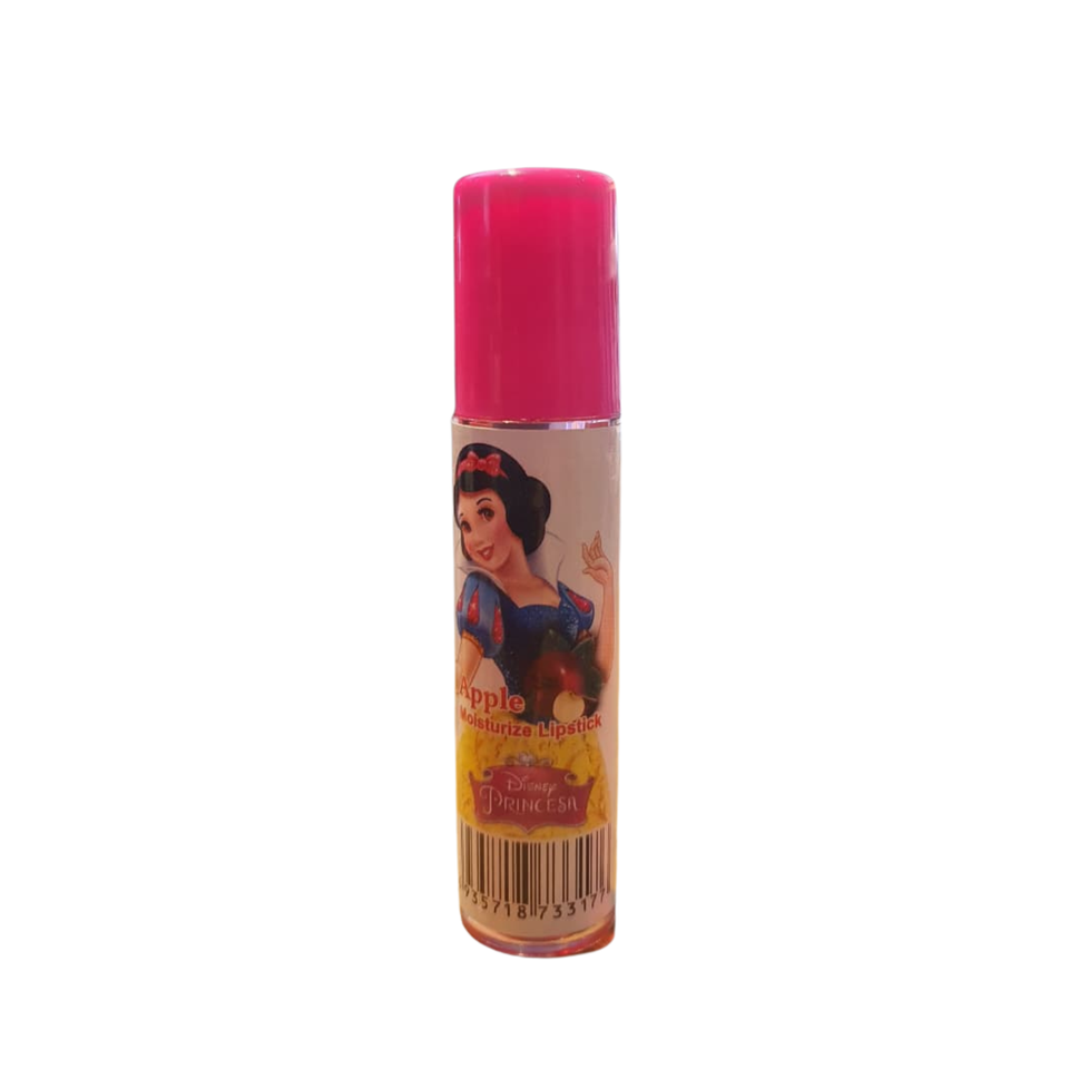 Brilho labial Maça Princesa Disney Infantil - 1 Unidade