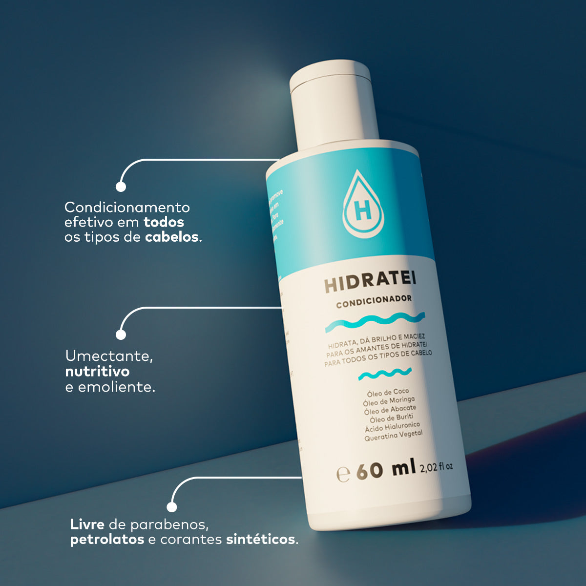 Kit Travel Size Hidratei Shampoo e Condi.+ S.O.S Leave-in
