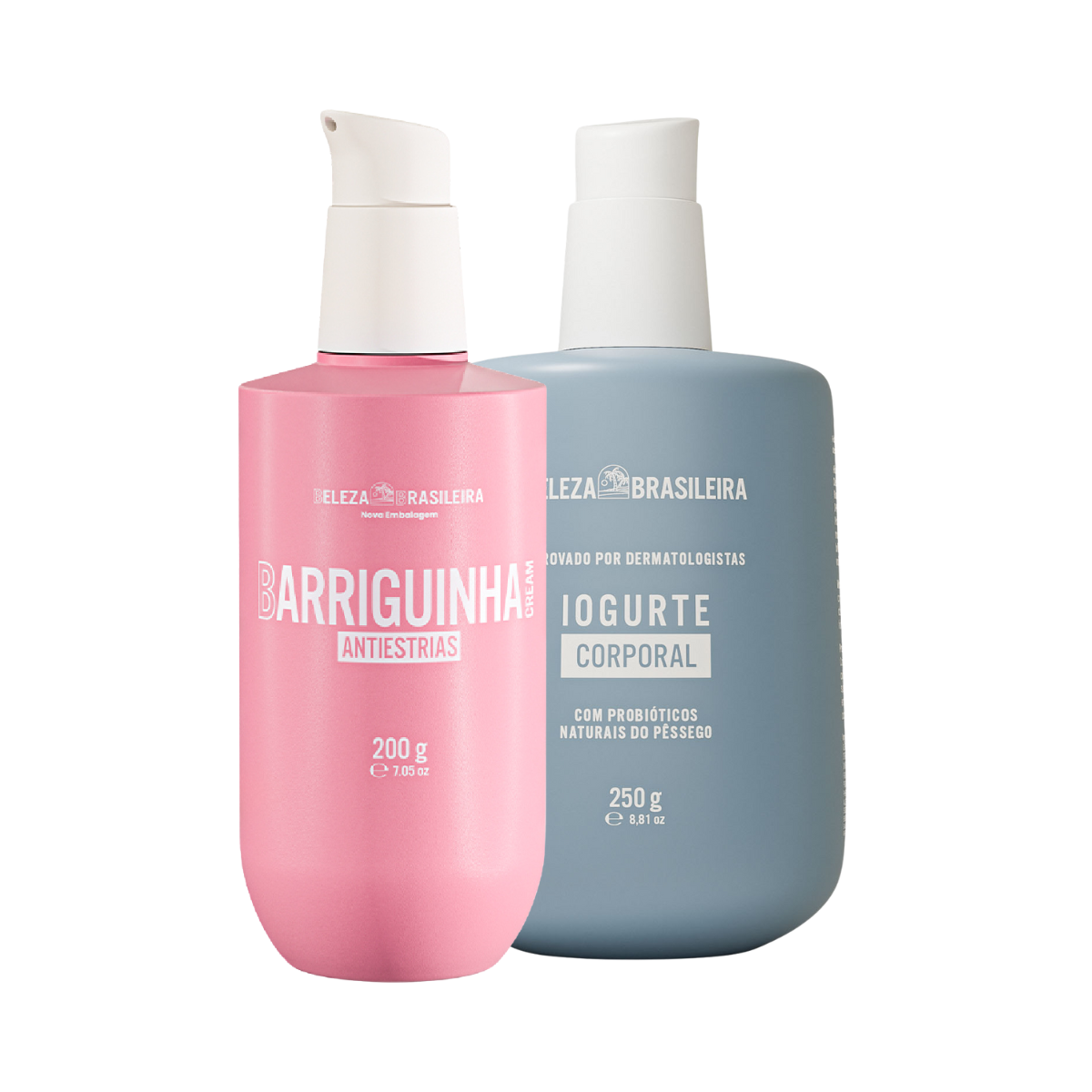 Kit Barriguinha Antiestrias + Iogurte Corporal