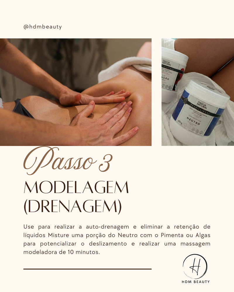 Kit Trio Cronograma Corporal - Algas + Pimenta Negra + Neutro