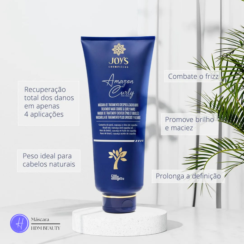 Máscara Definidor Cachos Amazon Curly 300ml - JOY'S