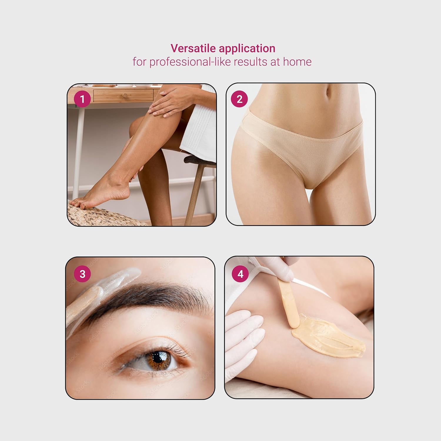 Cera Micro-Ondas Cremosa Chocolate Branco - ‎200g Depil Bella