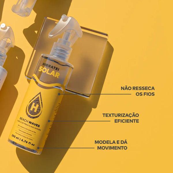 Kit Hidratei Leave-in Multifuncional + Spray Solar Waves